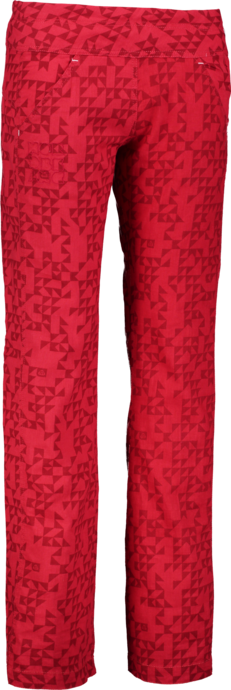 Červené dámské bavlněné kalhoty SEWEE