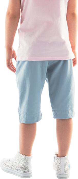 Kid's blue ultra light outdoor shorts HOMEY