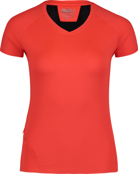 Oranžové dámské tričko na běhání STOCK