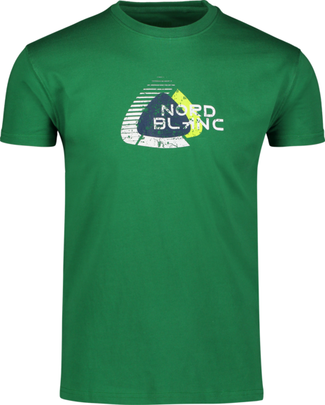 Zelené pánské bavlněné tričko REMISS