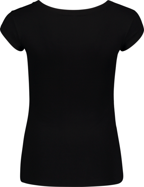 Černé dámské elastické tričko NEST