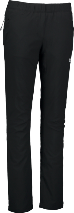 Women's black outdoor pants with fleece FATED