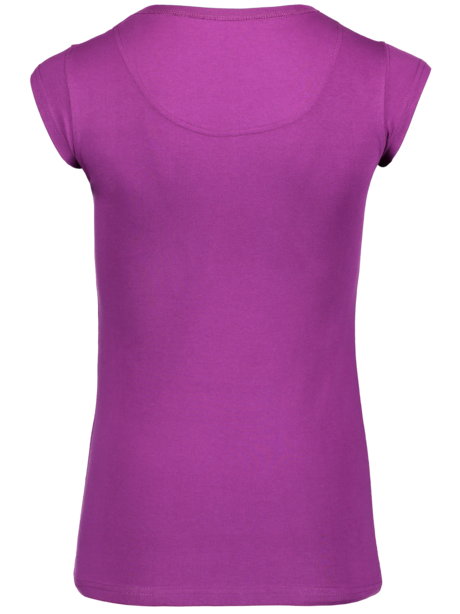 Fialové dámské elastické tričko DASHING