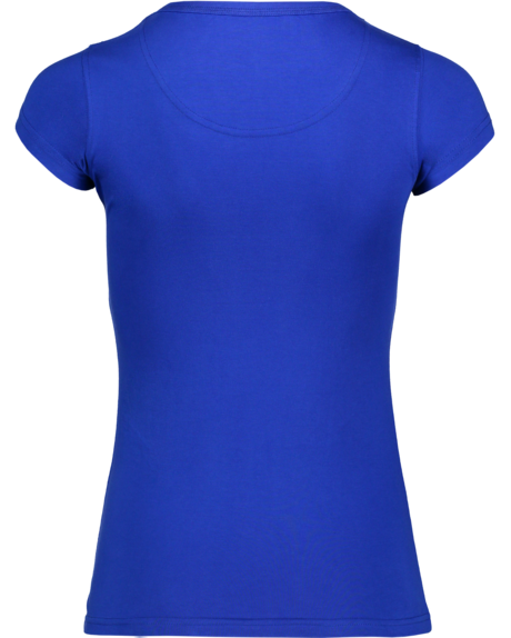 Modré dámské bavlněné triko PRETTIFY
