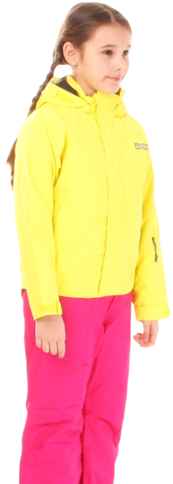 Žlutá dětská zimní bunda ECCENTRIC