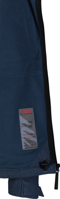 Modrá pánská zateplená softshellová bunda EXCEL