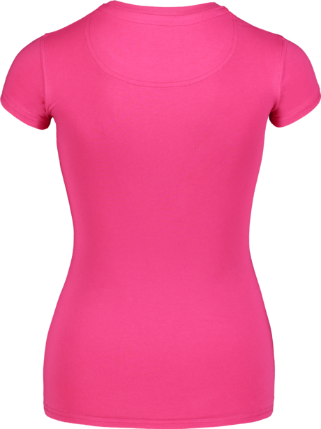 Růžové dámské elastické tričko DITTO