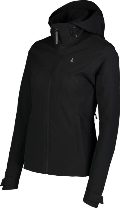 Women's black outdoor jacket COPE