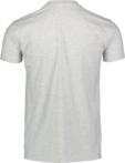 Šedé pánské bavlněné tričko LEAF