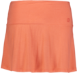 Růžová dámská elastická úpletová sukně FRILL