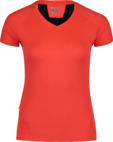 Oranžové dámské tričko na běhání STOCK