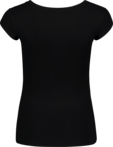Černé dámské elastické tričko NEST