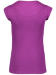 Fialové dámské elastické tričko DASHING