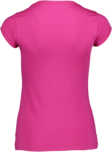 Růžové dámské bavlněné triko FLATER
