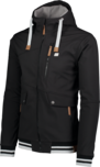 Černá pánská zateplená softshellová bunda ARMS