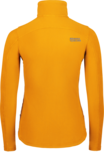 Oranžová dámská lehká fleecová mikina GLIB