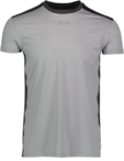 Men's grey functional fitness t-shirt MOTIVE