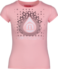 Růžové dámské bavlněné tričko DROP