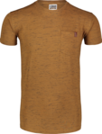Hnědé pánské bavlněné tričko ANNEAL