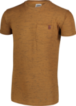Hnědé pánské bavlněné tričko ANNEAL
